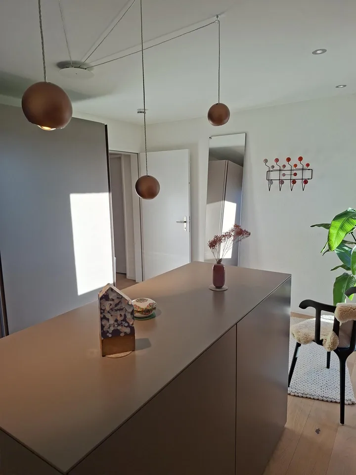 Helle 4.5-Zimmer-Wohnung mit Balkon und schöner Aussicht in Affoltern