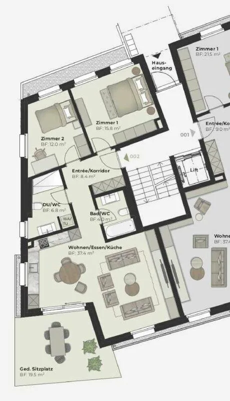 Beyond the Ordinary: Comfortable New-Build Living in the Heart of Gossau – photo 7 of 8