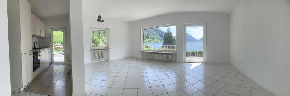 AUSSICHT, die BEGEISTERT – 4 Zimmer-Wohnung mit See- und Bergsicht