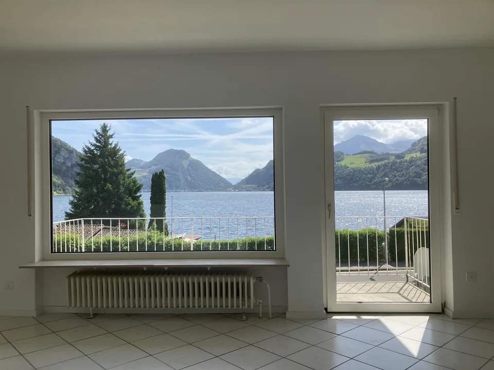 AUSSICHT, die BEGEISTERT – 4 Zimmer-Wohnung mit See- und Bergsicht