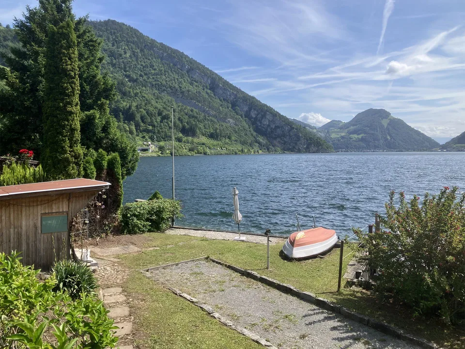 AUSSICHT, die BEGEISTERT – 4 Zimmer-Wohnung mit See- und Bergsicht