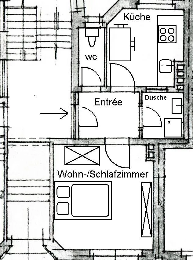 ruhiges Apartment (möbliert) mitten im Trendquartier Zürich-Wiedikon – Foto 7 von 8