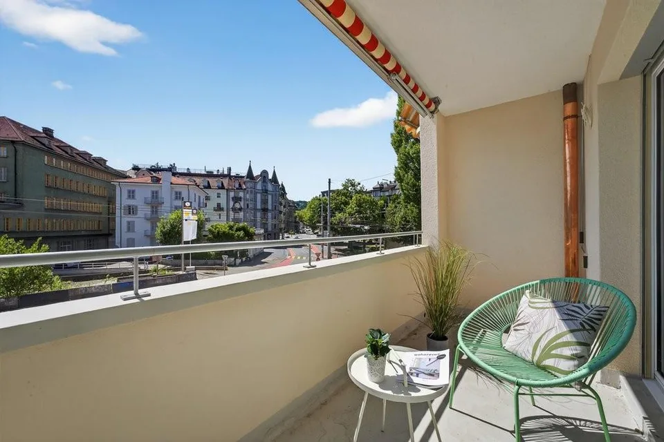 Exklusive 3.5 Zimmer Wohnung mit Aussicht am Bundesplatz Luzern – Foto 3 von 12