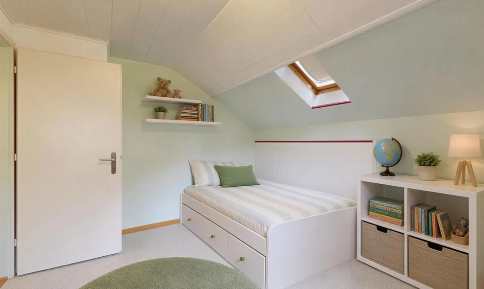 Freistehendes Einfamilienhaus mit herrlichem Garten und Grünsicht – Foto 7 von 11