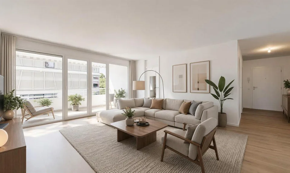 Renoviert 2026: Prächtige 4.5-Zimmer-Wohnung mit Terrasse – Foto 3 von 11