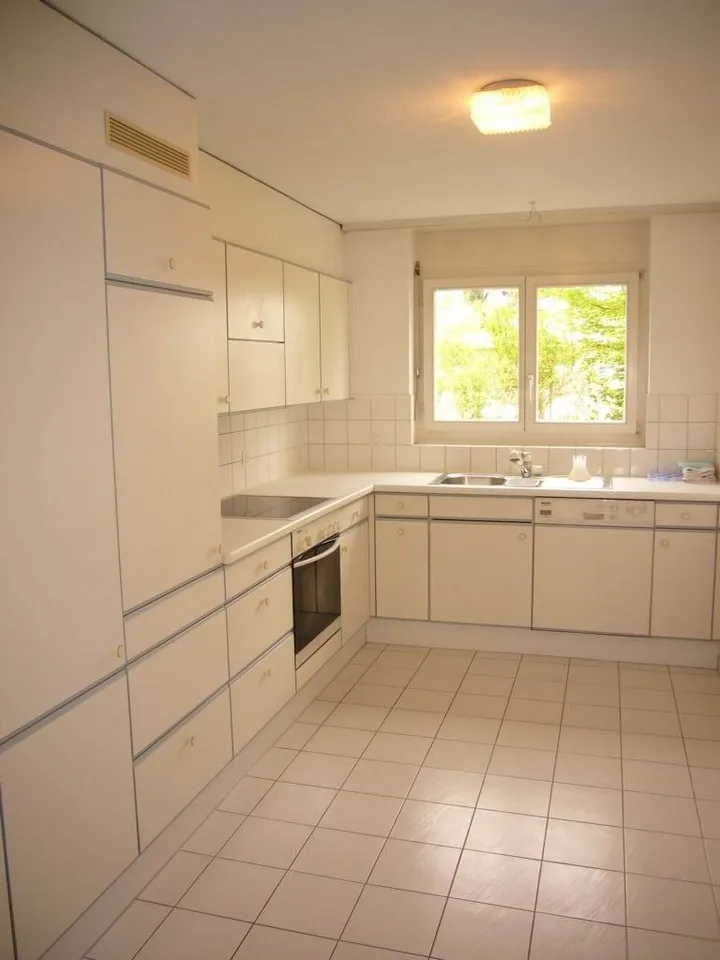 Idyllically located 3.5-room apartment with garden seating