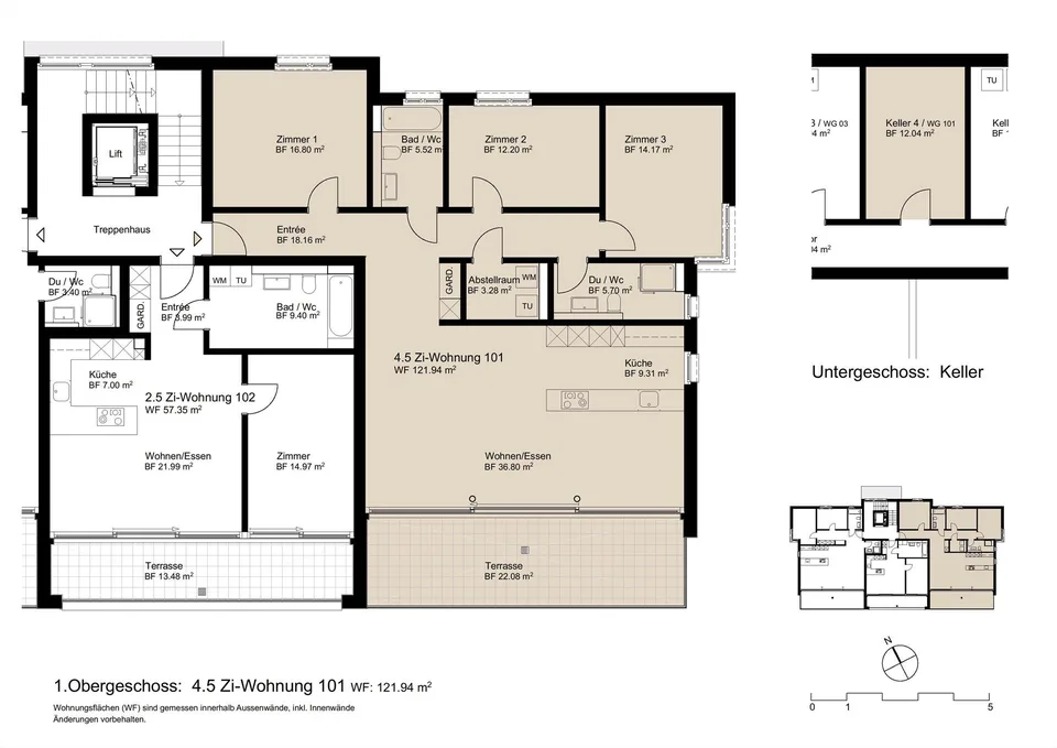 4.5 Zimmerwohnung in Uetikon am See