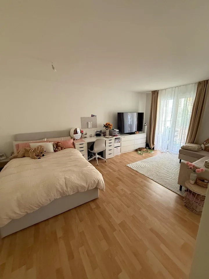 Schöne, grosszügige 1 1/2 Zimmer Wohnung im sonnigen Sax