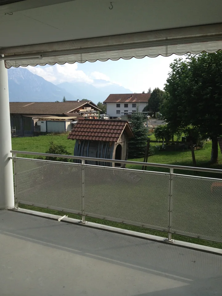 Schöne, grosszügige 1 1/2 Zimmer Wohnung im sonnigen Sax