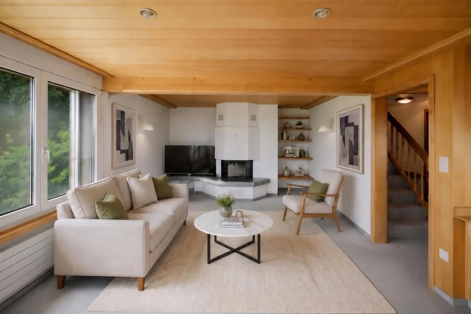 5.5 Zimmer Einfamilienhaus mit Panorama-Aussicht & Innen-Pool