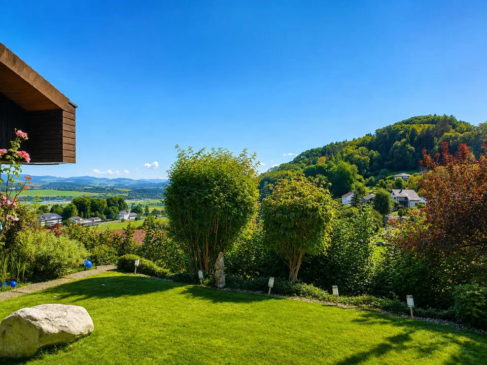 Habiter avec une vue dégagée – spacieuse maison unifamiliale à Kehrsatz – photo 3 sur 27