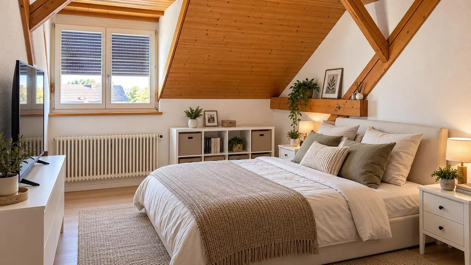 Dachwohnung mit viel Charme im Zentrum von Beringen