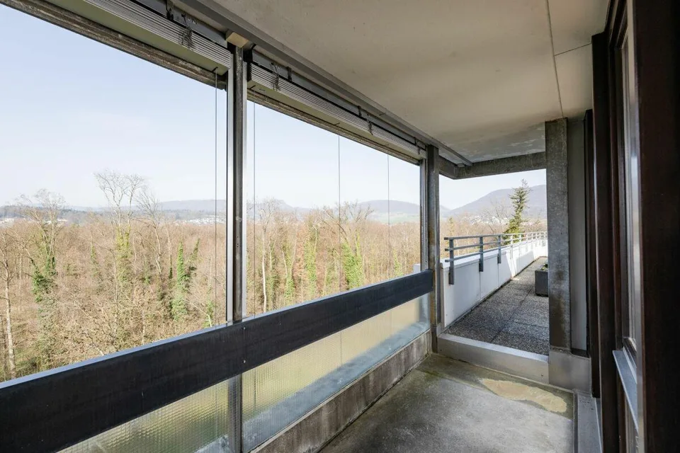Attic apartment with private sauna in Aarau