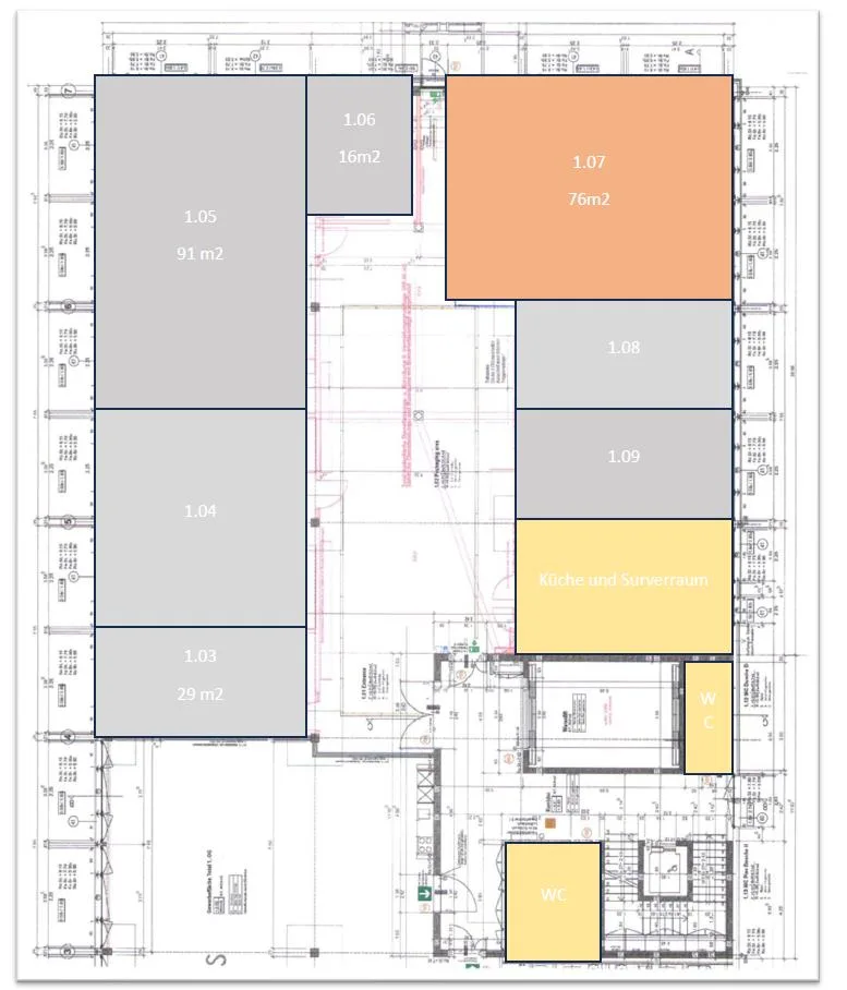 Bürofläche / Praxisraum 76m² – Foto 11 von 11