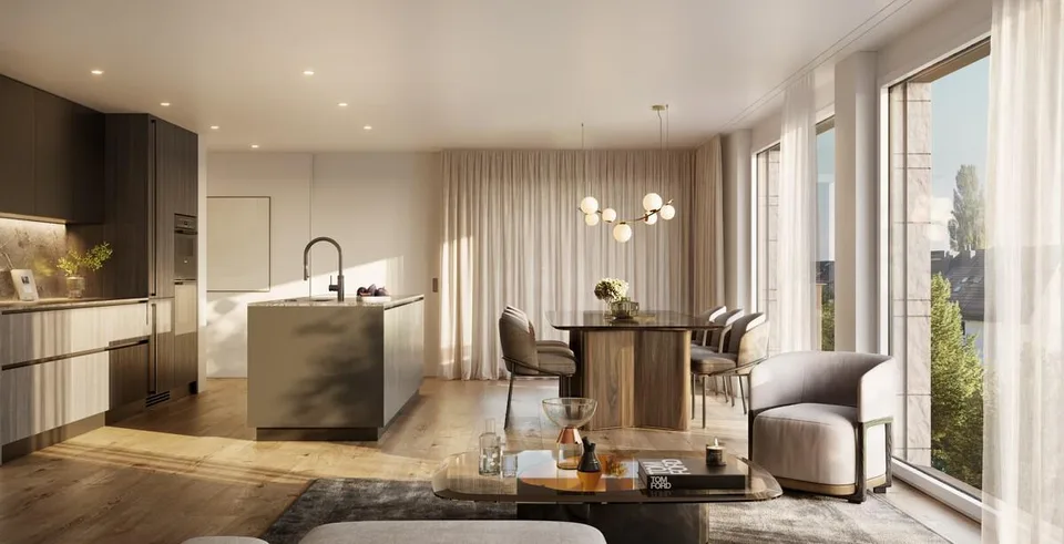 Neubauprojekt "enso": elegante Wohnung an privilegierter Lage – Foto 2 von 4