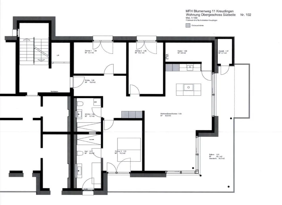 EXKLUSIVE 4.5-ZIMMERWOHNUNG NEUBAU IN KREUZLINGEN – photo 13 sur 13