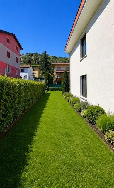 Nuova villetta con giardino privato