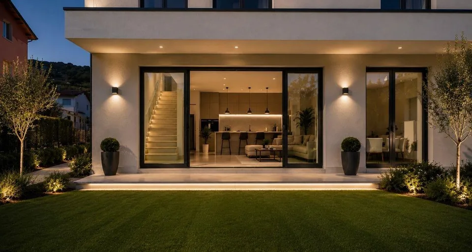 Nuova villetta con giardino privato