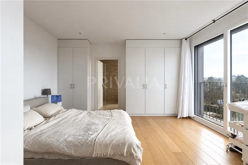 Magnifique attique contemporain avec terrasse