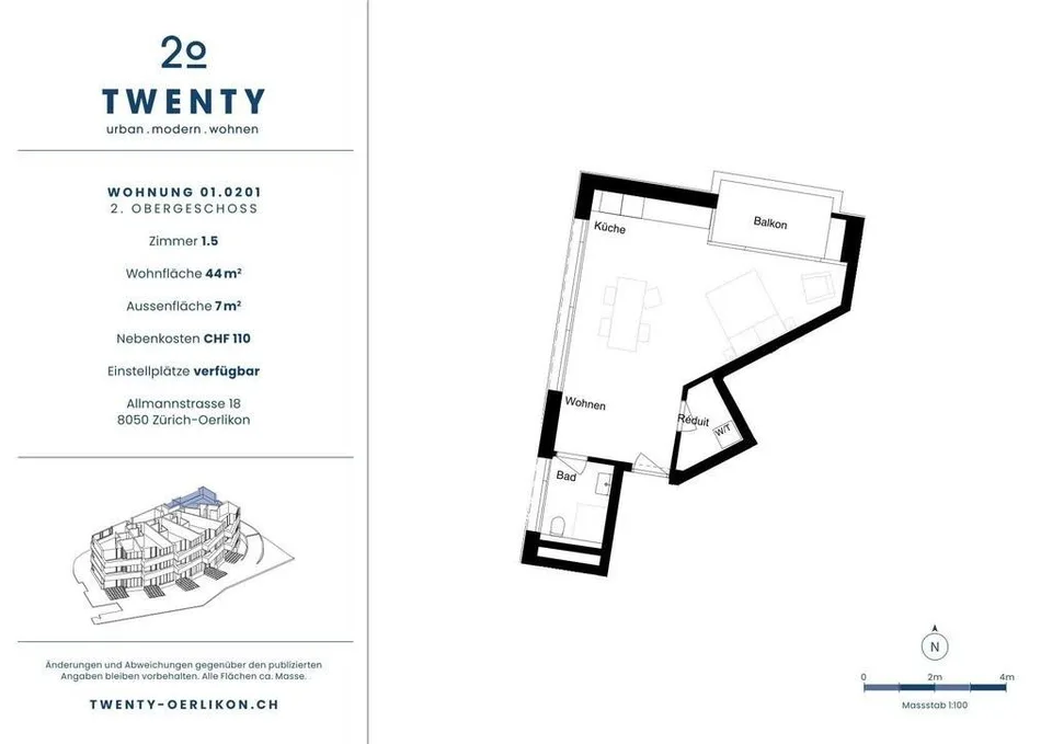 Neubauprojekt TWENTY: Urbanes Leben. Modernes Zuhause – foto 8 di 8