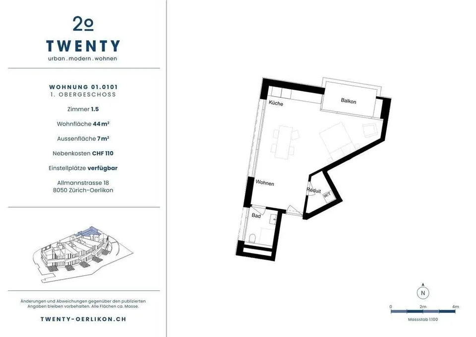 Neubauprojekt TWENTY: Urbanes Leben. Modernes Zuhause – foto 8 di 8