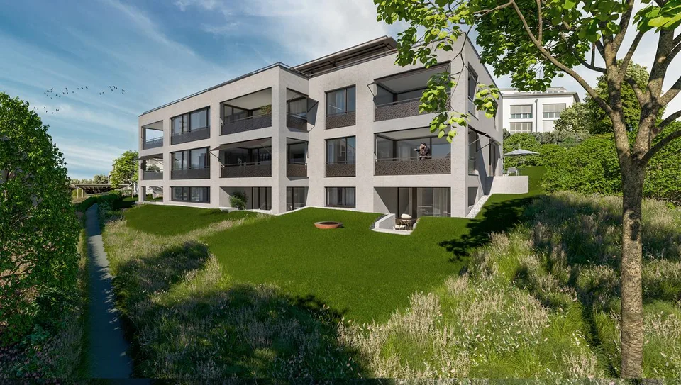 Neubau EG-Maisonette-Wohnung an schöner Lage (C-1.2) – photo 6 sur 7