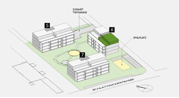Attika-Wohntraum am Rande von Diessenhofen