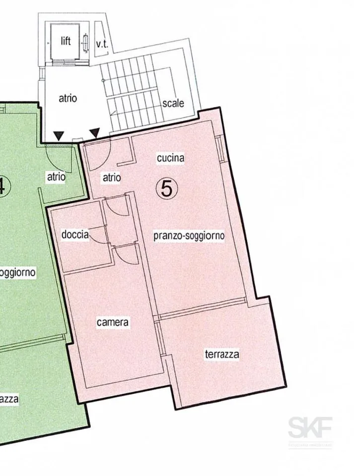 SORENGO - AFFITTASI NUOVO 2.5 LOCALI CON GRANDE TERRAZZA