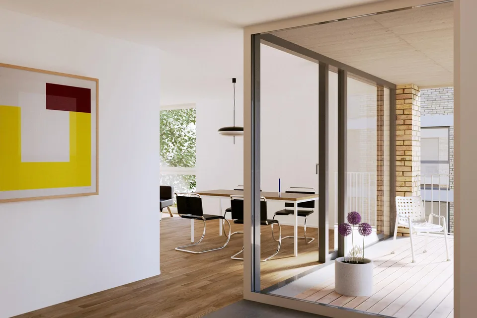 Erdgeschosswohnung mit Gartensitzplatz und Terrasse in Spitalnähe
