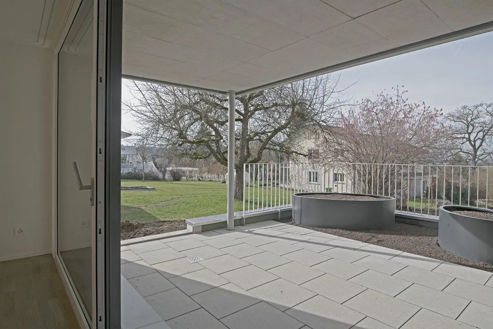 Erdgeschosswohnung mit Gartensitzplatz und Terrasse in Spitalnähe