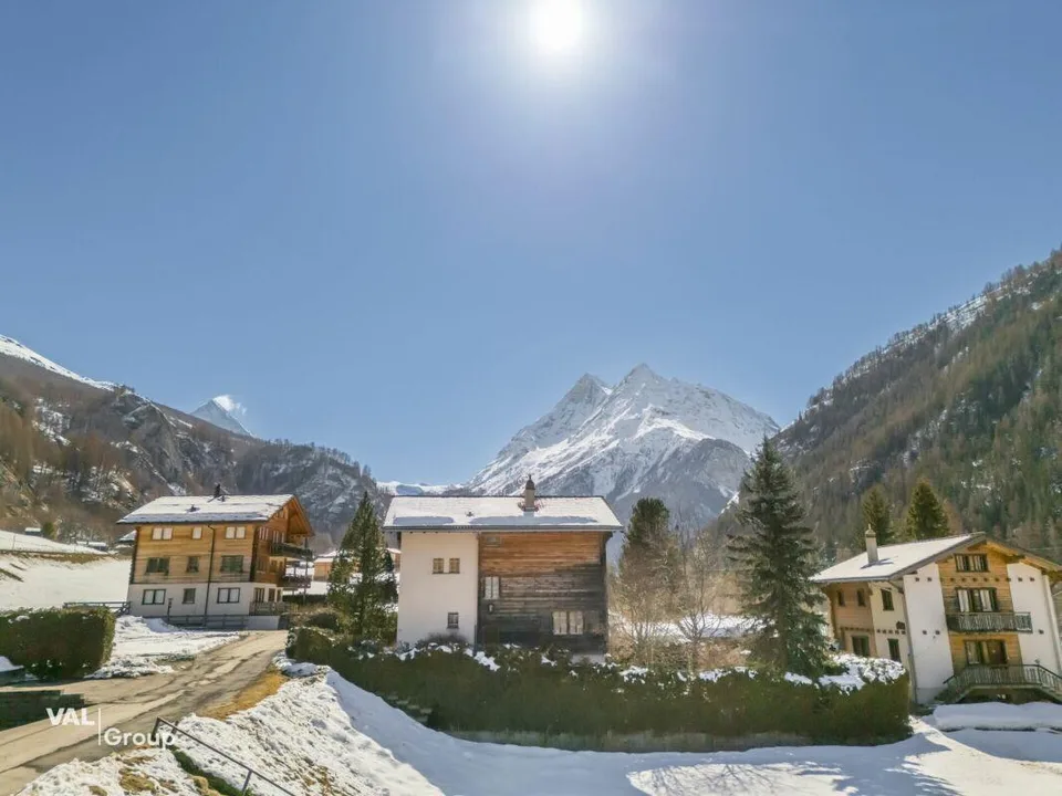Garanzia di colpo di fulmine: 4.5 stanze con vista spettacolare sulla Dent Blanche
