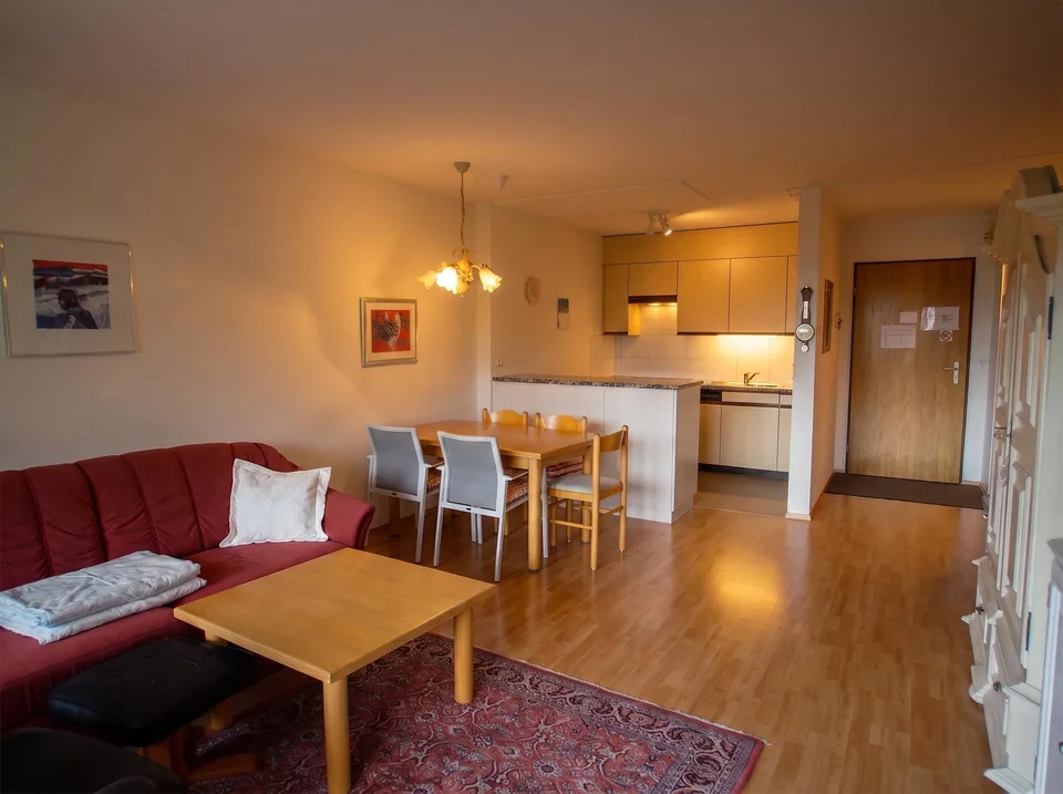 Ruhige 2.0-Zimmer-Wohnung in Disentis – foto 2 di 9