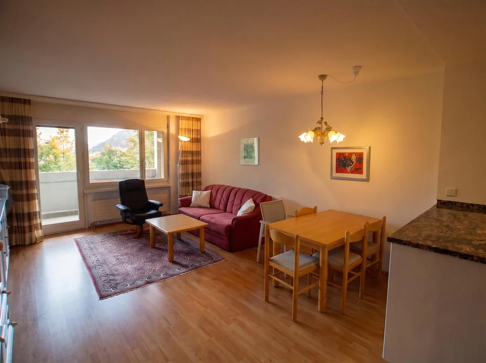 Ruhige 2.0-Zimmer-Wohnung in Disentis – foto 3 di 9
