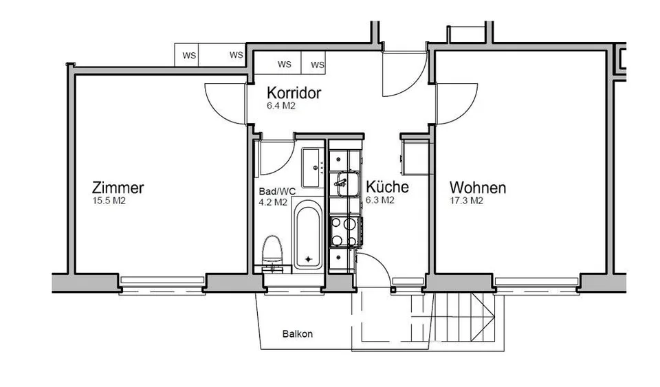 Attraktive Wohnung an zentraler Grünlage