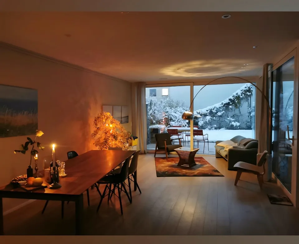 Einfamilienhaus mit Sicht auf Basel
