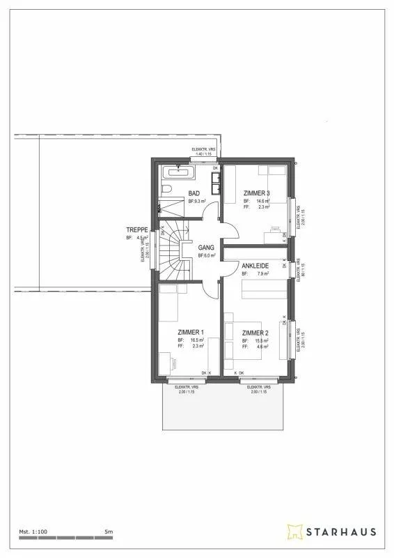 Einfamilienhaus mit Doppelgarage – Foto 9 von 14