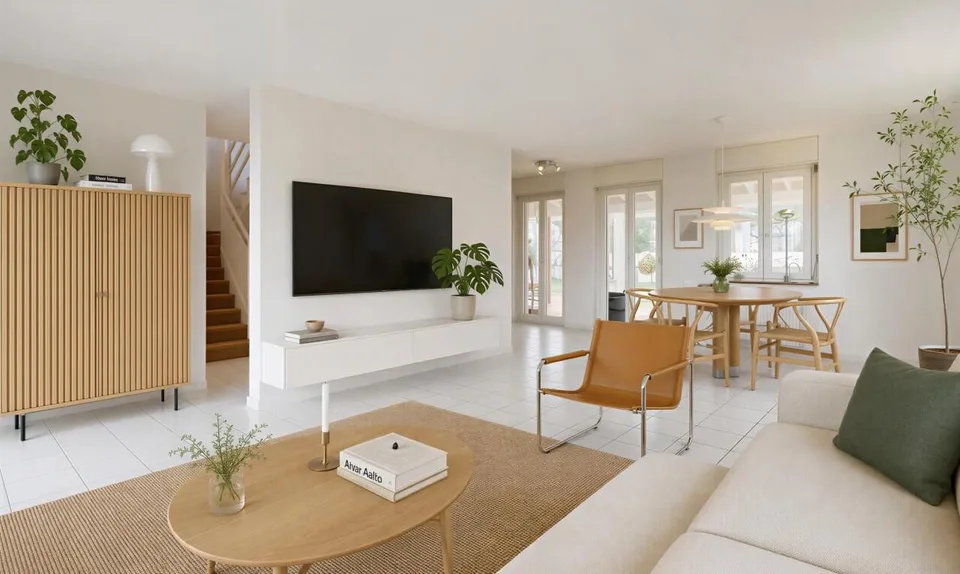 Geräumiges Familienhaus mit großem Außenbereich und schöner Ausrichtung – Foto 3 von 11