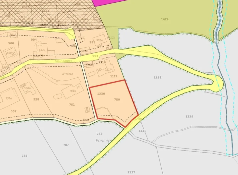 Exklusives Wohnbauland an schöner Aussichtslage mit eigenem Waldanteil – Foto 4 von 5