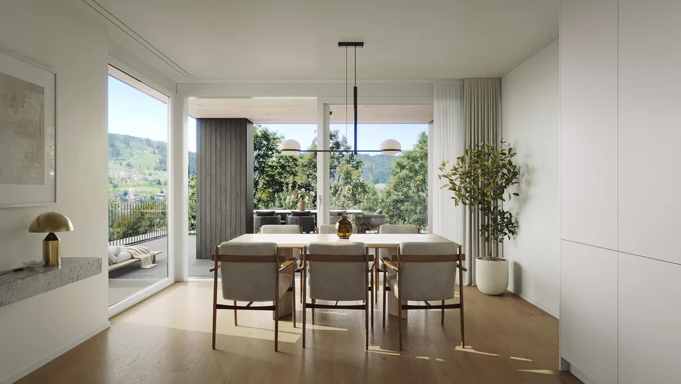 4.5-Zimmer Doppeleinfamilienhaus in Unterägeri - Neubauprojekt HORIZON – foto 2 di 3