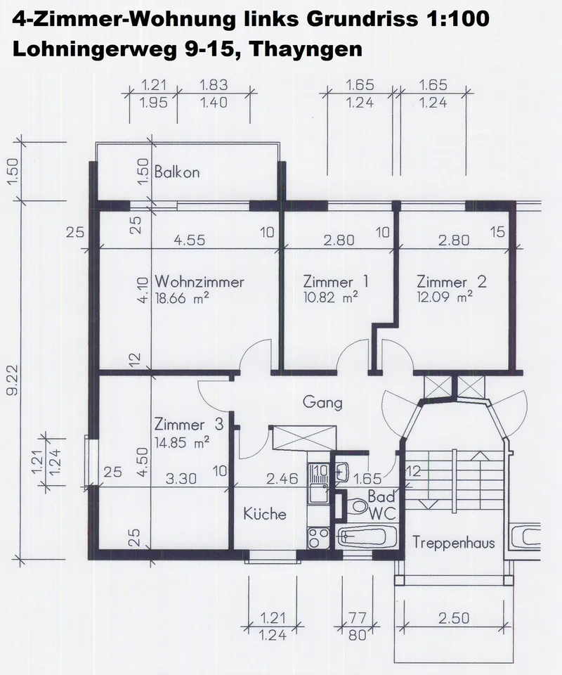 gepflegte Wohnung in familiärem Quartier