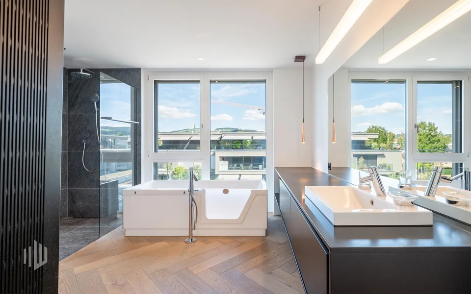 ImmoWyss - Appartement en attique dans le Giessenpark Münsingen avec une vue splendide – photo 7 sur 8