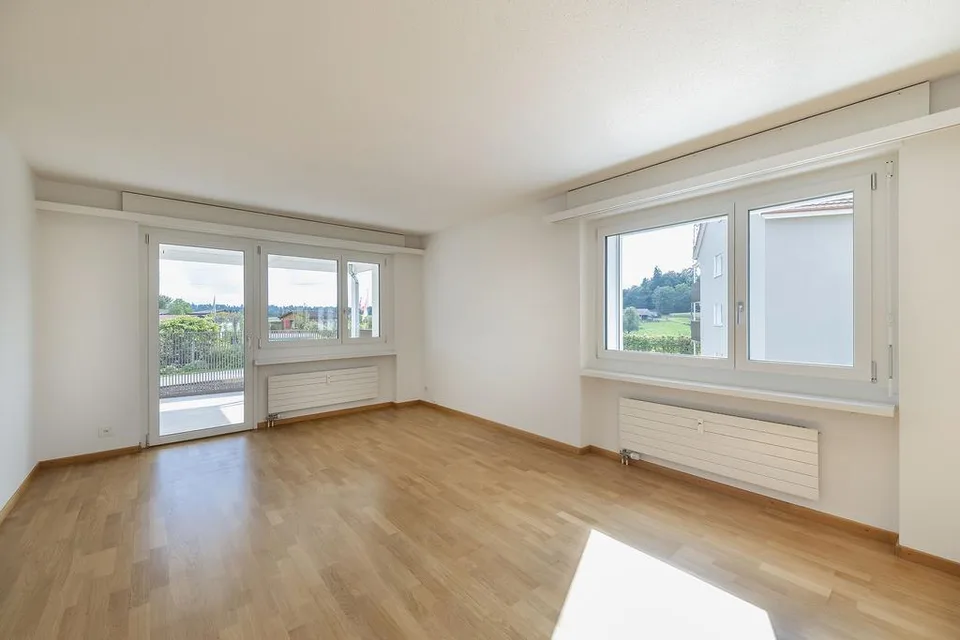 Charming 3-room apartment with seating area and laundry tower