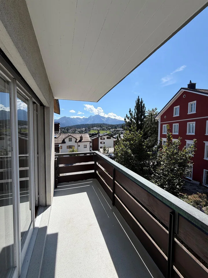 3.5-Zimmerwohnung befristet bis 31.03.2027 im Herzen von Flims