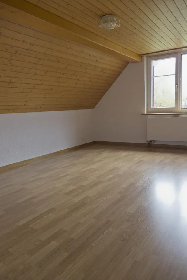 frisch renovierte, helle 3.5 Zimmer Wohnung mit Aussicht auf die Berge