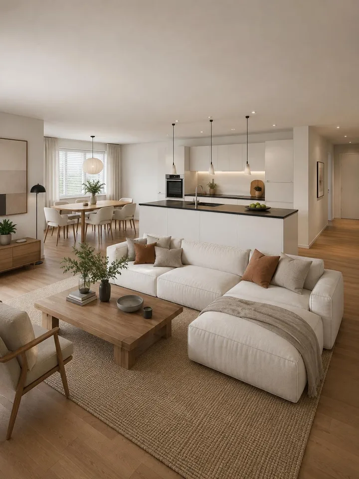 Modern wohnen im Grünen – hochwertige 3.5-Zimmerwohnung in Teufenthal
