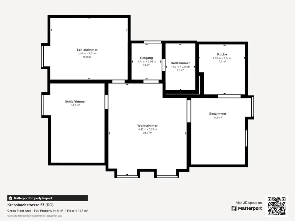 Charmante Dachgeschosswohnung mit viel Stauraum