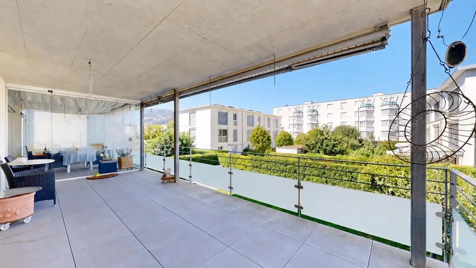 4.5-Zimmer-Wohnung mit Wintergarten und Einstellhallenplatz – Foto 10 von 11