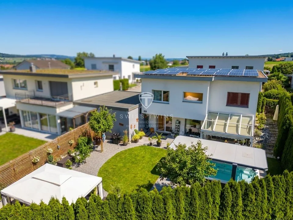 Modernes 6.5-Zimmer-Einfamilienhaus mit Wellnessoase in Emmenbrücke – Foto 12 von 13