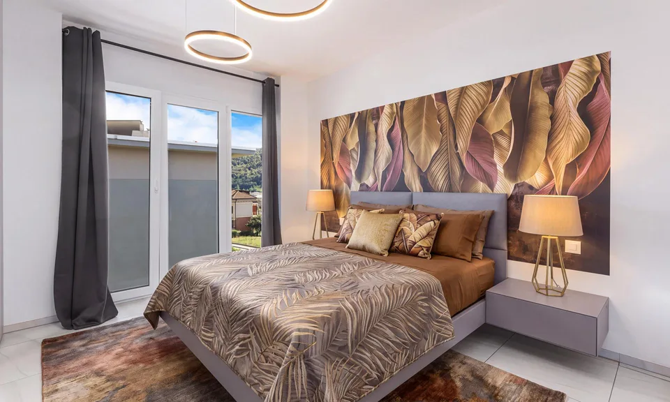 ELEGANT UND MODERN 4.5 ZIMMER IM OBEREN STOCKWERK IN BALERNA – Foto 6 von 10