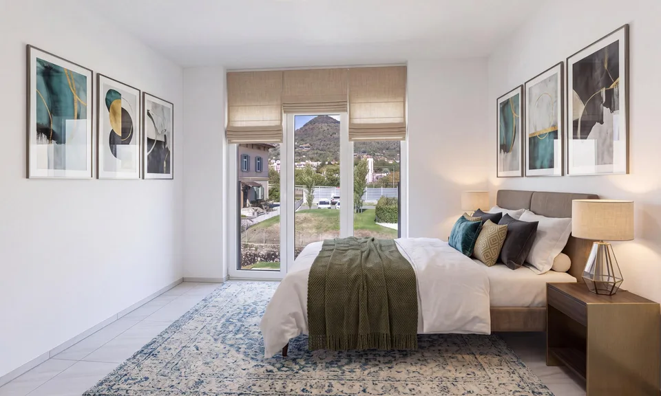 ELEGANT UND MODERN 4.5 ZIMMER IM OBEREN STOCKWERK IN BALERNA – Foto 8 von 10